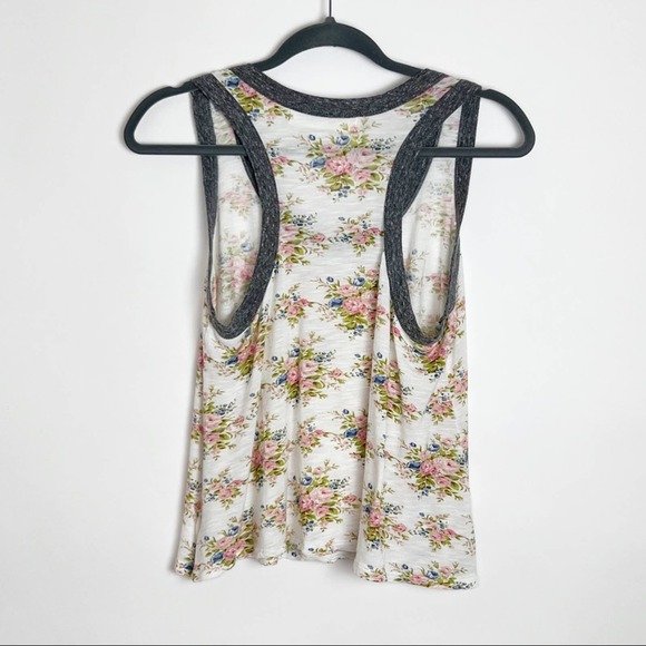 Vintage Havana Floral Cropped Tank Top Medium - Picture 3 of 6
